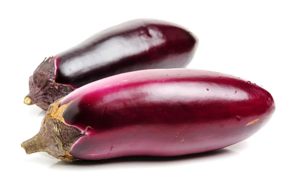 Färska aubergine — Stockfoto