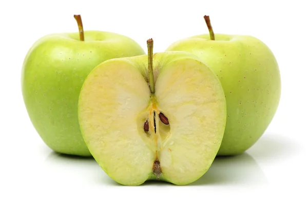 Groene appels — Stockfoto