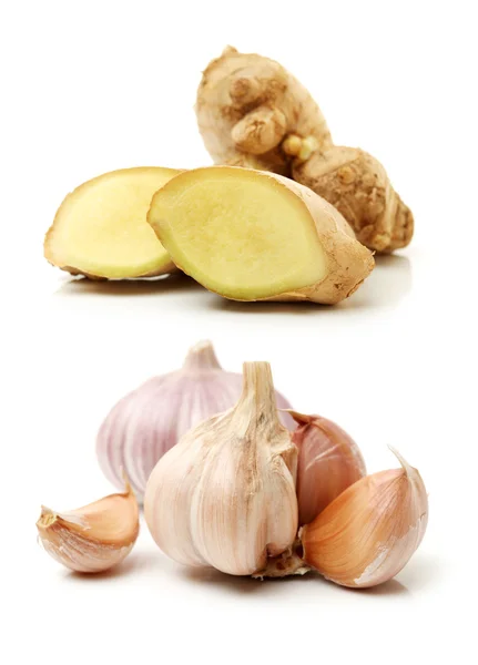 Ginger and Garlic — Stock Photo, Image
