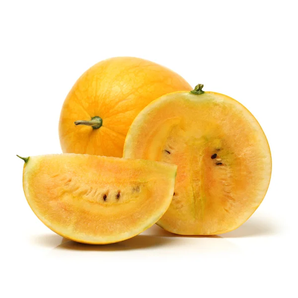 Žlutý meloun — Stock fotografie
