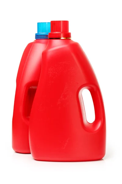 Plastic detergent container — Stock Photo, Image