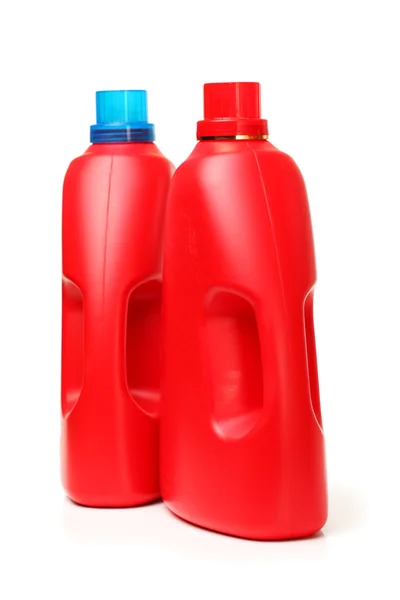 Plastic detergent container — Stock Photo, Image