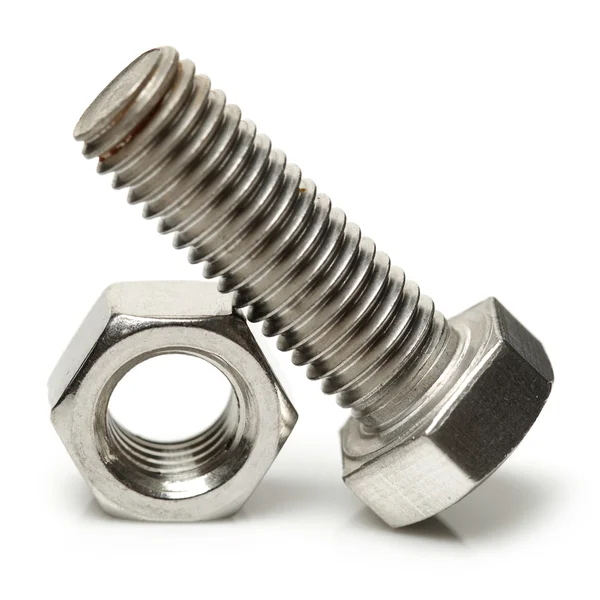 Bolt and nut — Stock Photo, Image