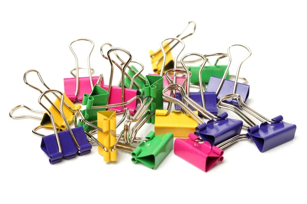 Bindmiddel clips — Stockfoto