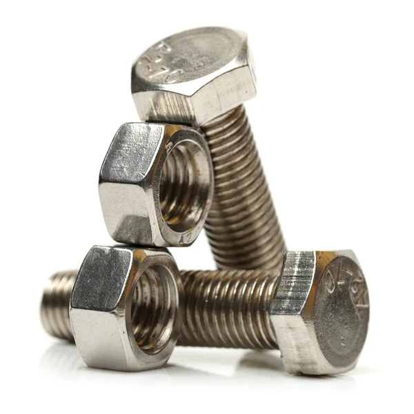 Bolt and nut — Stock Photo, Image