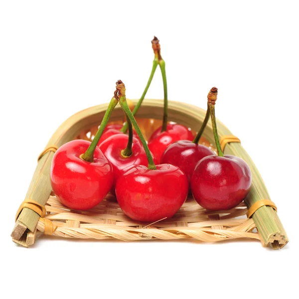 Natural cherries — Stock Photo, Image