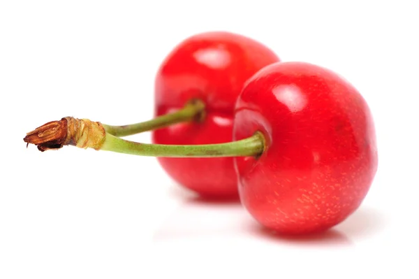 Cerezas naturales — Foto de Stock