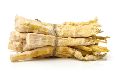 Kurutulmuş bambu sürgün