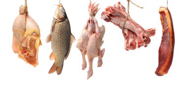 Different meat clipart