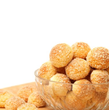 Turuncu kartopu kurabiye