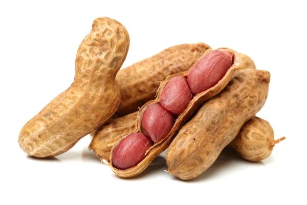 Handful of peanuts — Stock Photo, Image