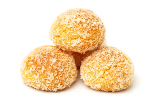 Orange snöboll cookies — Stockfoto