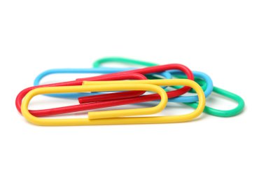 beyaz üzerine ataç