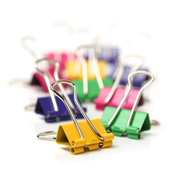 Binder clips — Stock Photo, Image