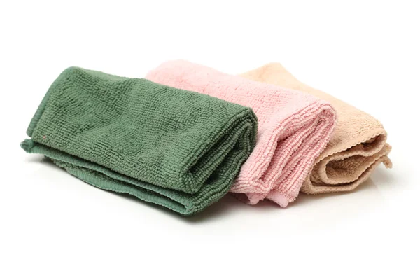 Microfiber cleaning cloth — Stock Photo, Image