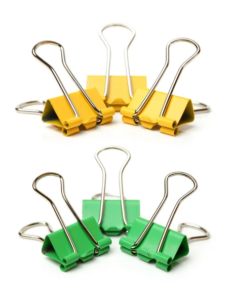 Binder clips — Stock Photo, Image