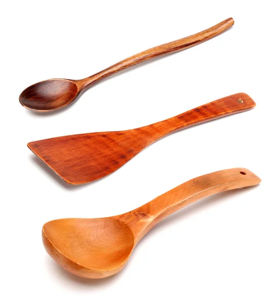 Group of spoons and a flipper — Stock Photo, Image