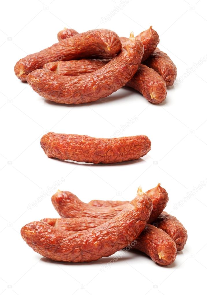 Cutted sausage