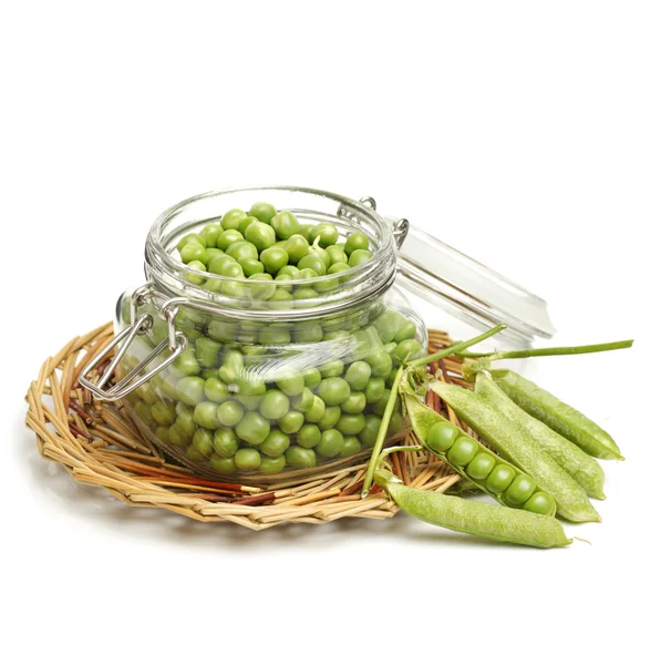 Fresh peas — Stock Photo, Image