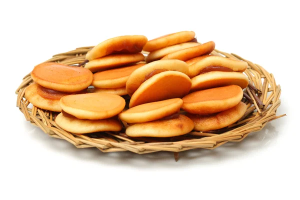 Dorayaki is a japanese bread — Stock Photo, Image