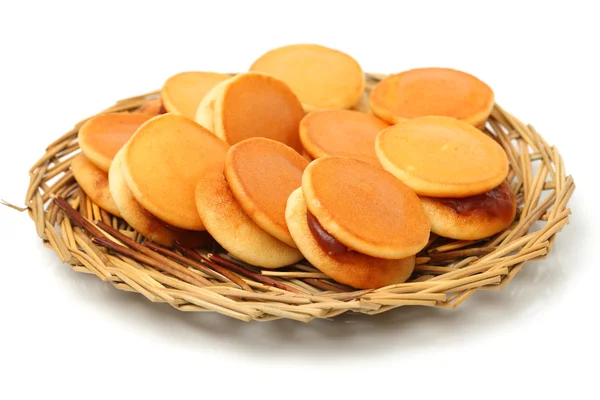 Dorayaki is a japanese bread — Stock Photo, Image