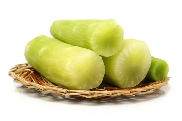 Green asparagus lettuce — Stock Photo, Image