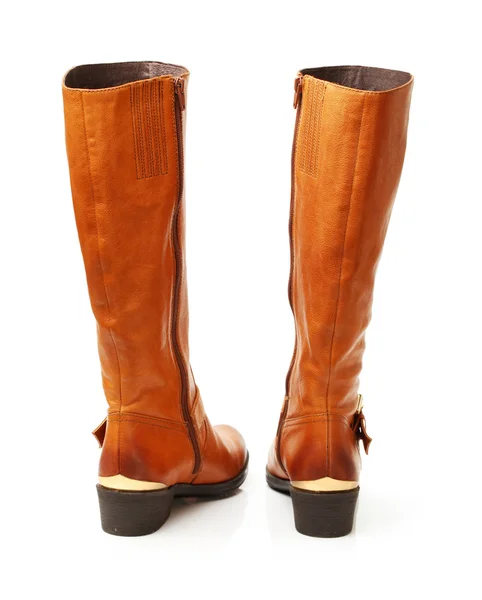 Brown boots — Stock Photo, Image