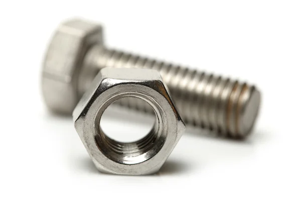 Bolt and nut — Stock Photo, Image