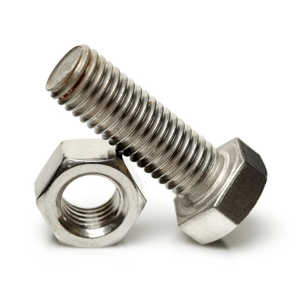 Bolt and nut — Stock Photo, Image