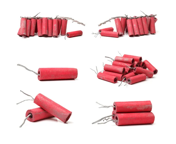 Red Firecrackers — Stock Photo, Image