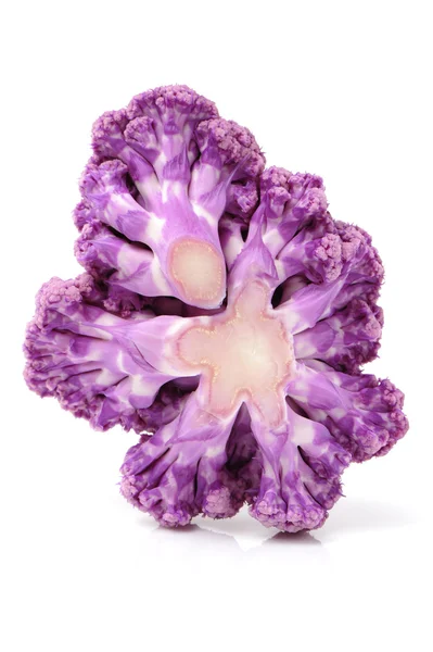 Purple cauliflower — Stock Photo, Image