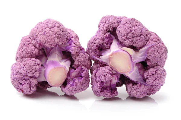 Purple cauliflower — Stock Photo, Image