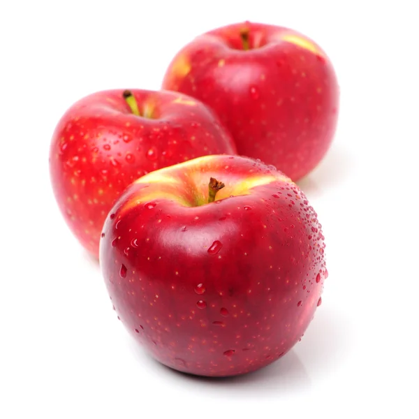 Verse rode appels — Stockfoto