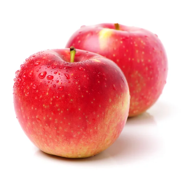 Verse rode appels — Stockfoto