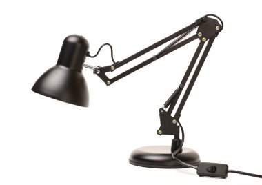 siyah masa lambası okuma