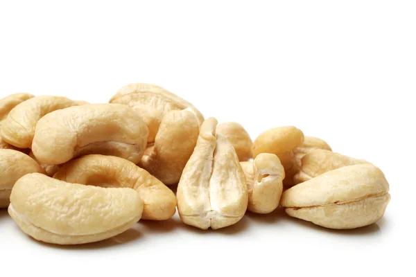 Haufen von Cashew — Stockfoto