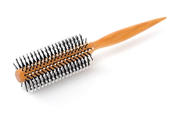 Wooden hair brush — Stock Photo, Image