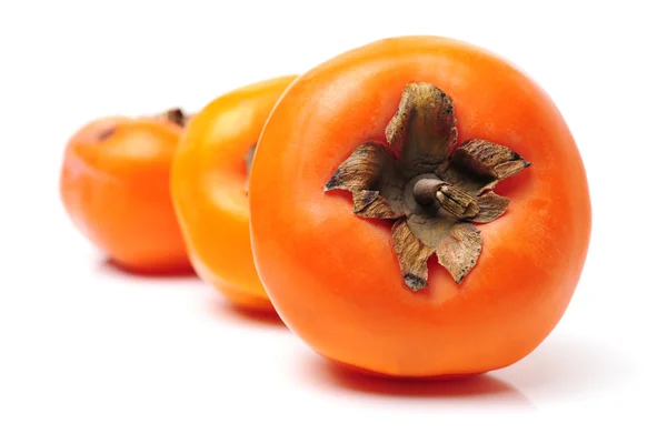 Ganze Persimmon — Stockfoto