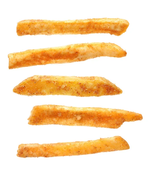 Nahaufnahme von Pommes frites — Stockfoto