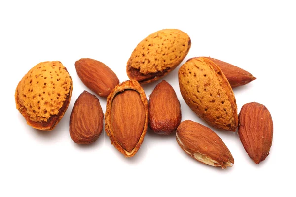 Almonds nuts — Stock Photo, Image