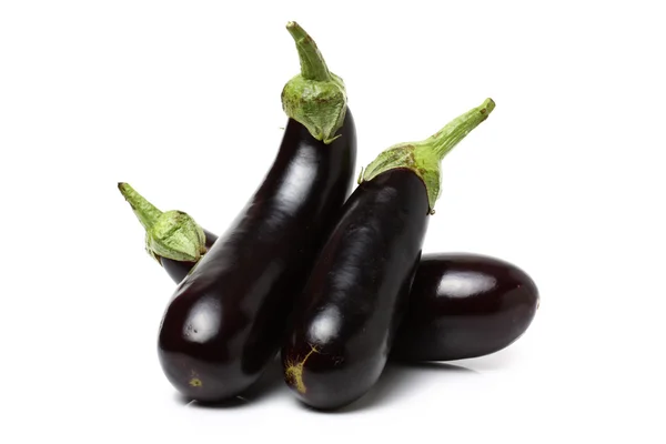 Fresh aubergines — Stock Photo, Image