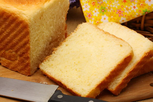 Delicious breakfast bread — Stock Photo, Image