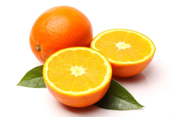 Naranja jugosa fresca — Foto de Stock