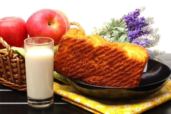 Natural delicious breakfast bread — Stock Photo, Image