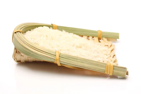 Healthy uncooked rice — Stock Photo, Image