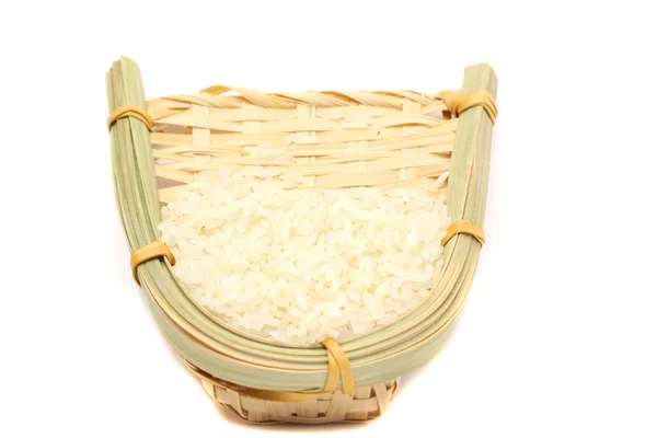 Gesunder ungekochter Reis — Stockfoto