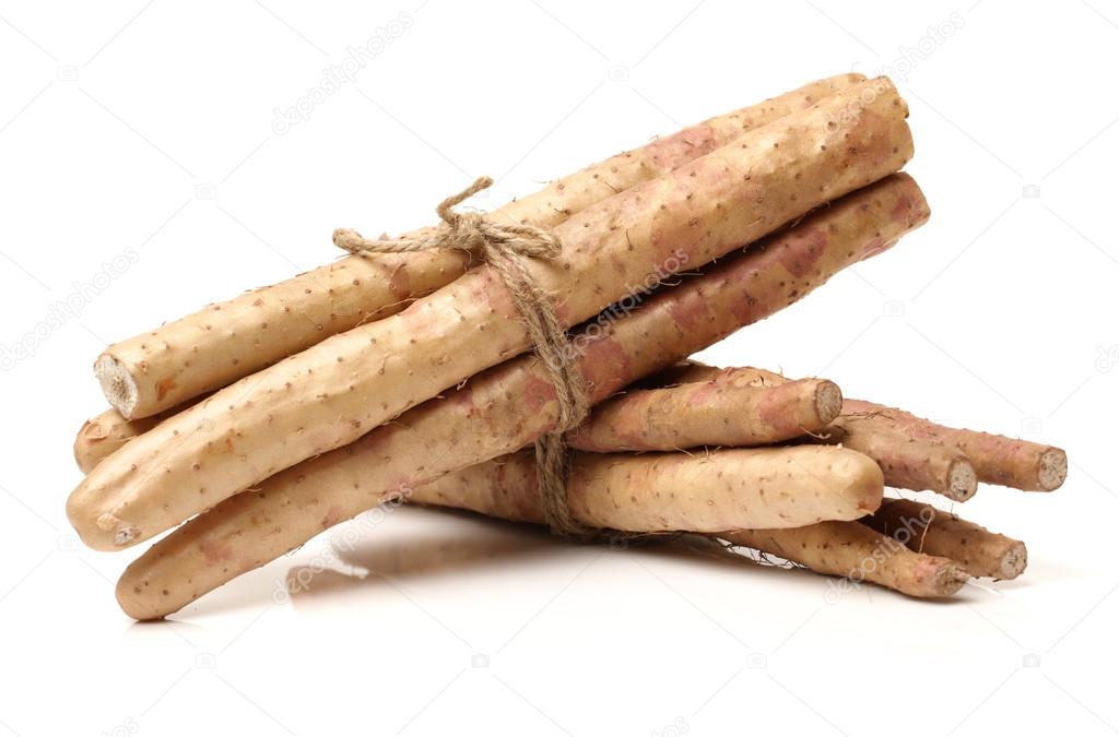 Whole chinese yams Stock Photo by ©jianghongyan 58771903