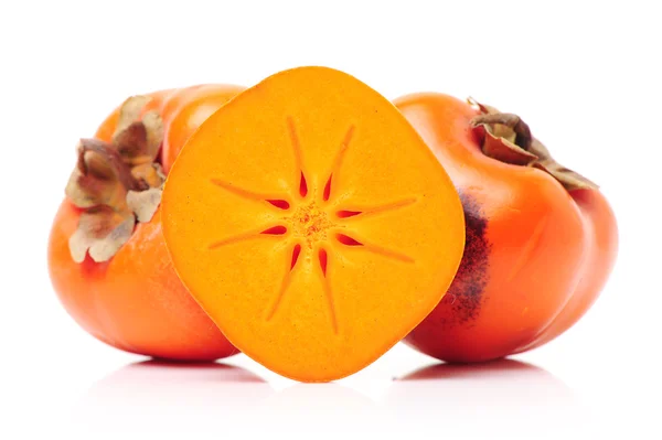 Süße Persimmons — Stockfoto