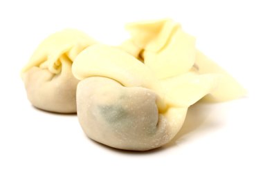 Beyaz ham wontons