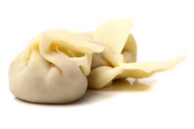 Beyaz ham wontons